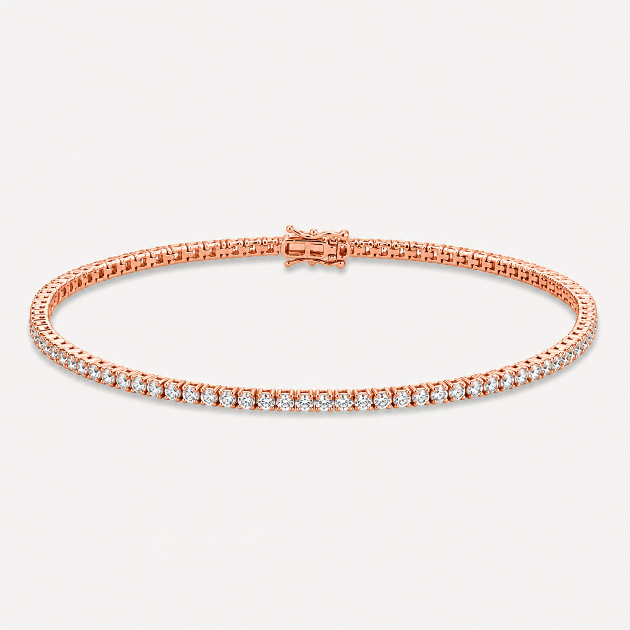 HALO XS - BRACELET TENNIS / OR ROSE