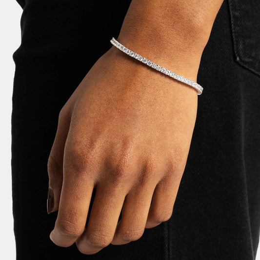 HALO 3mm - TENNIS BRACELET / SILVER