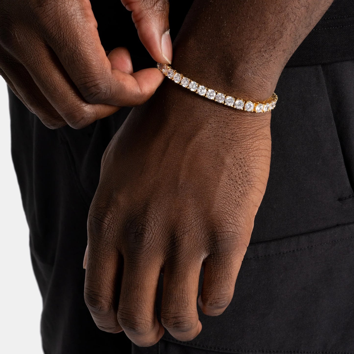 HALO 5mm - TENNIS BRACELET / GOLD