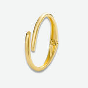 THIN OVERLAP HINGED BANGLE