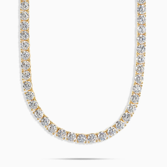 HALO 5mm - TENNIS CHAIN / GOLD
