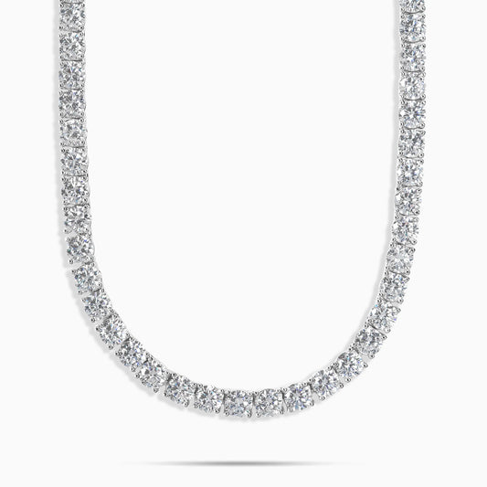 HALO 5mm - TENNIS CHAIN / SILVER
