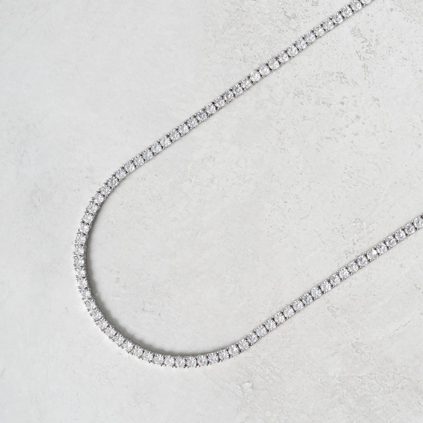 HALO 3mm - TENNIS CHAIN / SILVER