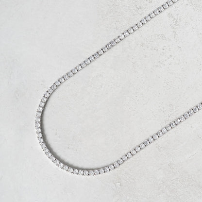 HALO 3mm - TENNIS CHAIN / SILVER