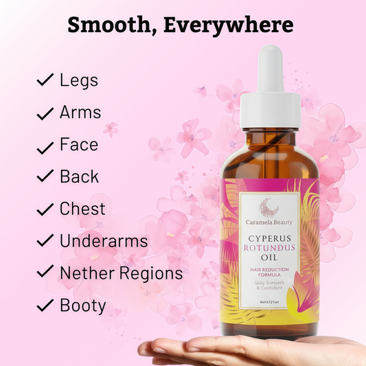 Cyperus Rotundus Oil for Hair Reduction