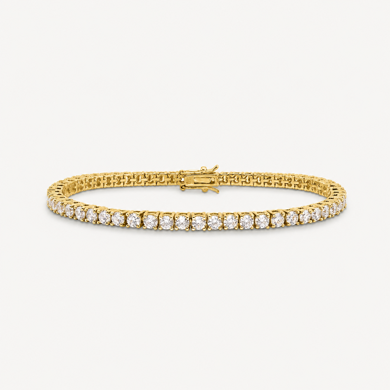HALO - TENNIS BRACELET / GOLD