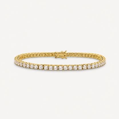 HALO - TENNIS BRACELET / GOLD