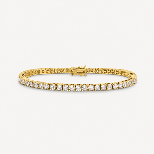 HALO - TENNIS BRACELET / GOLD