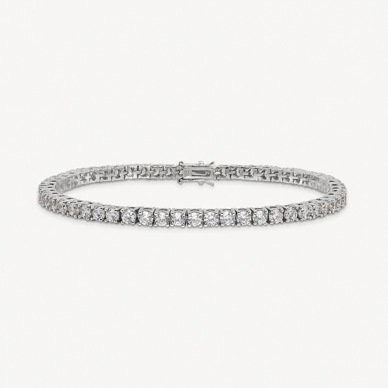 HALO - TENNIS BRACELET / SILVER