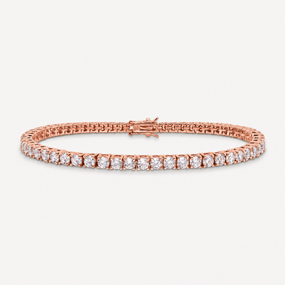 HALO - TENNIS BRACELET / ROSE GOLD