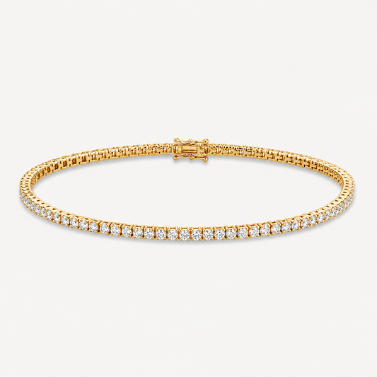 HALO XS - BRACELET TENNIS / OR