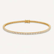 HALO XS - BRACELET TENNIS / OR