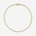 HALO - TENNIS NECKLACE / GOLD