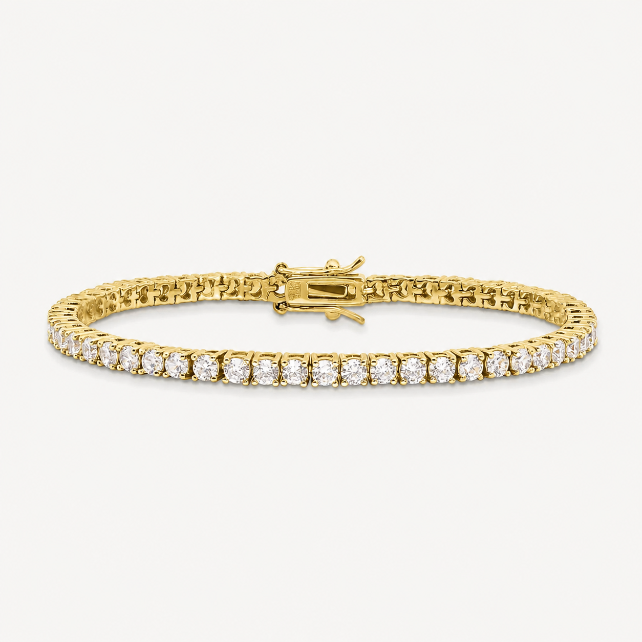 HALO - TENNIS BRACELET / GOLD