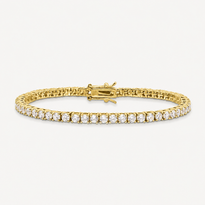 HALO - TENNIS BRACELET / GOLD