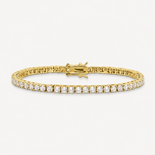 HALO - TENNIS BRACELET / GOLD