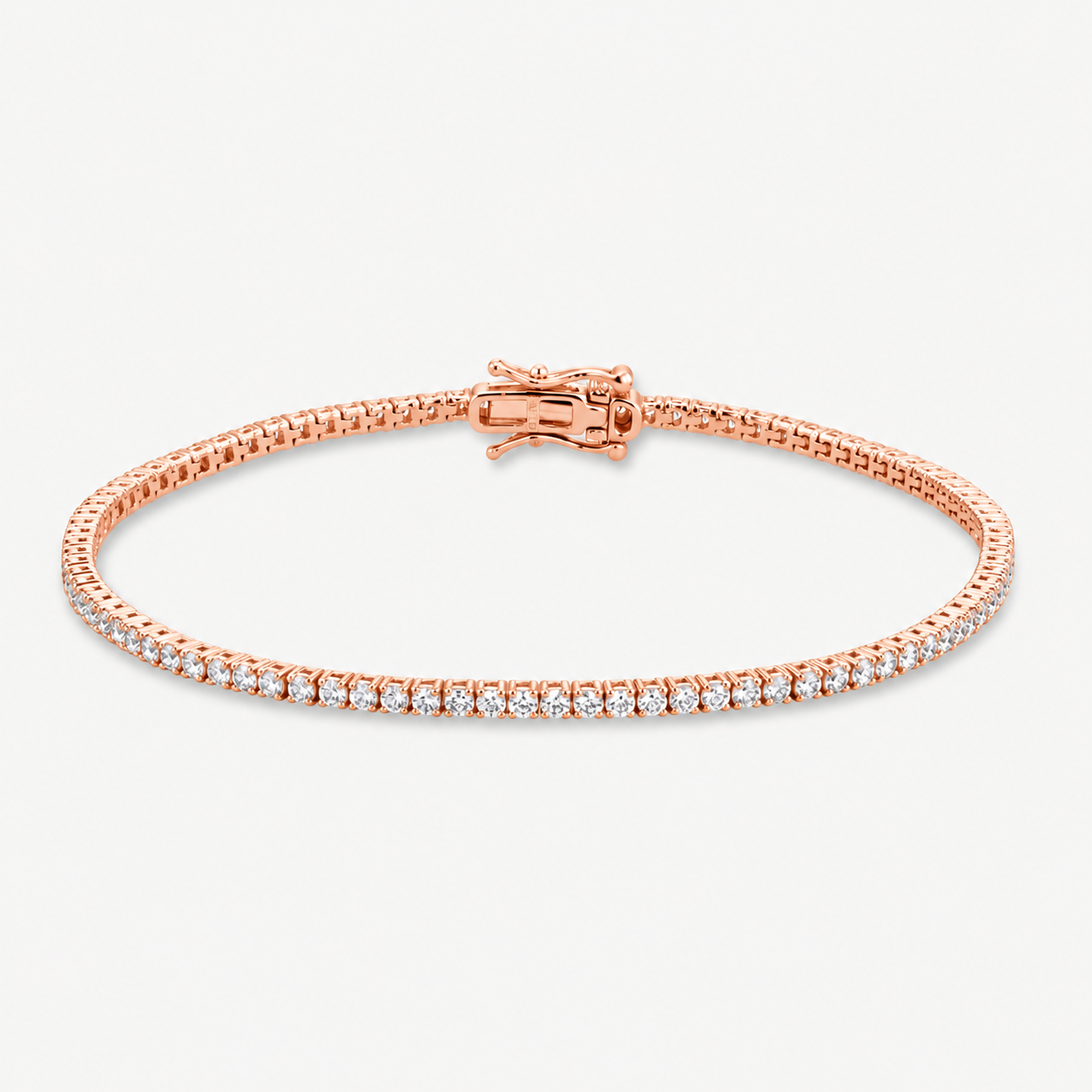 HALO XS - TENNIS BRACELET / ROSE GOLD