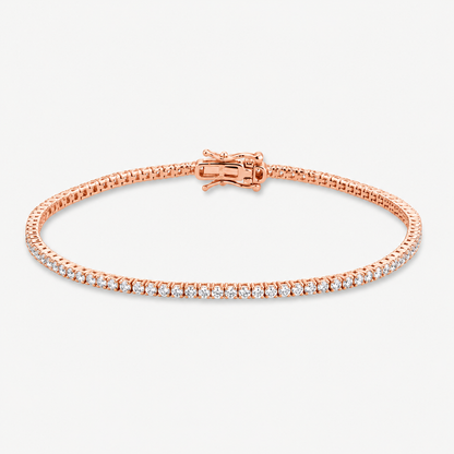 HALO XS - TENNIS BRACELET / ROSE GOLD