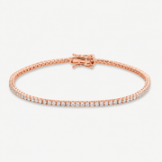 HALO XS - TENNIS BRACELET / ROSE GOLD