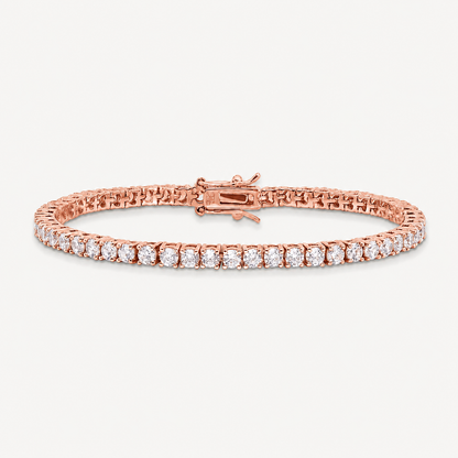 HALO - TENNIS BRACELET / ROSE GOLD