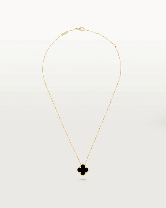 AMOUR GOLD / BLACK NECKLACE