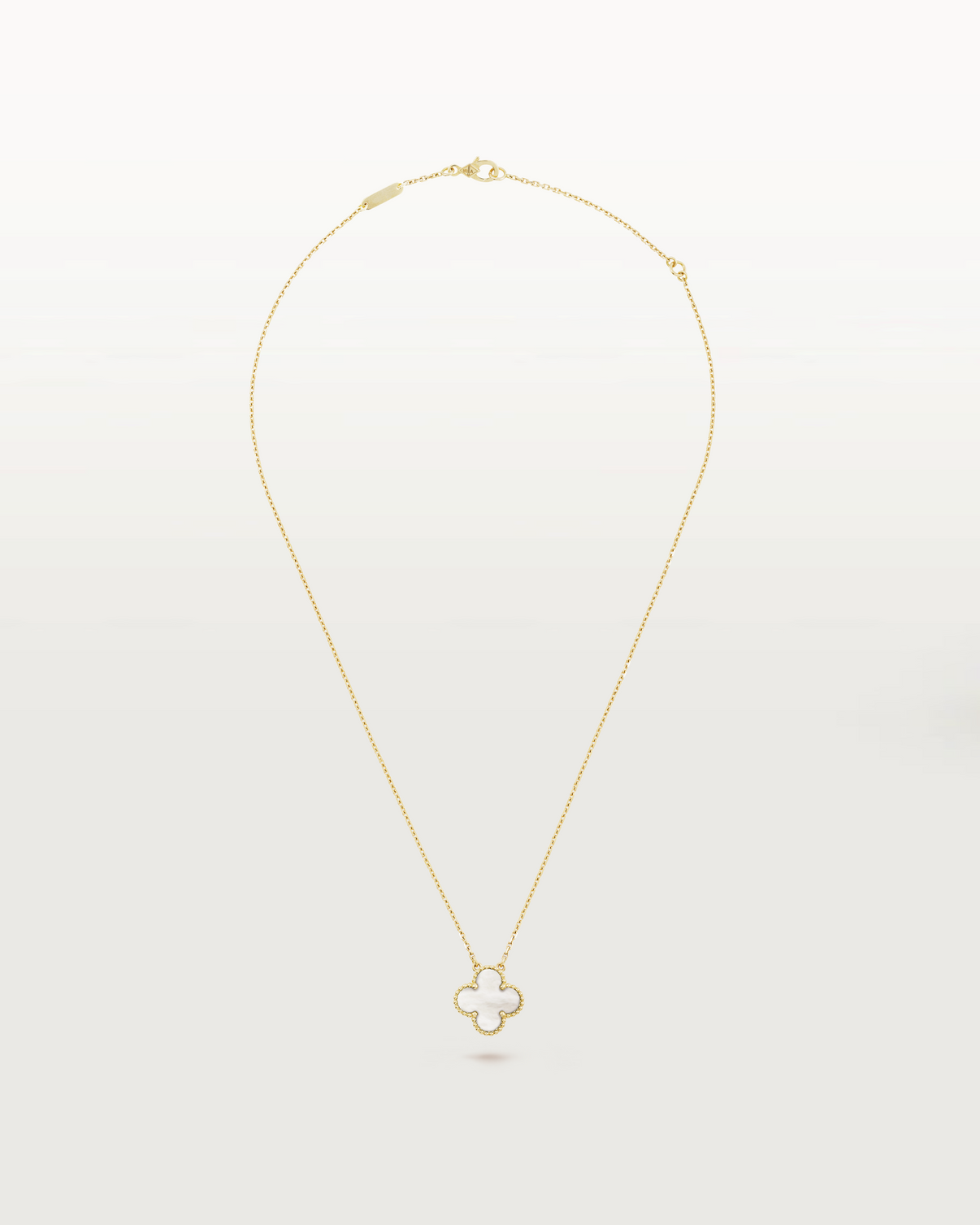 AMOUR GOLD / MOTHER OF PEARL NECKLACE