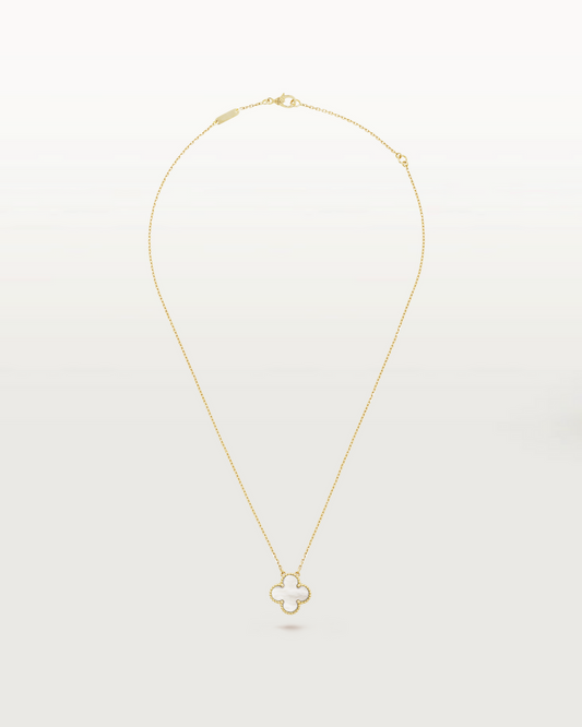 AMOUR GOLD / MOTHER OF PEARL NECKLACE