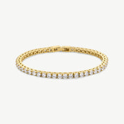 HALO 3mm - TENNIS BRACELET / GOLD