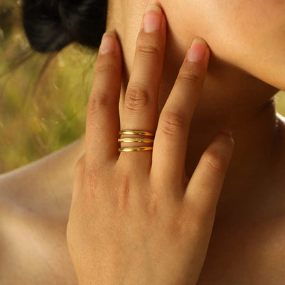 LUMI TRIPLE RING SET