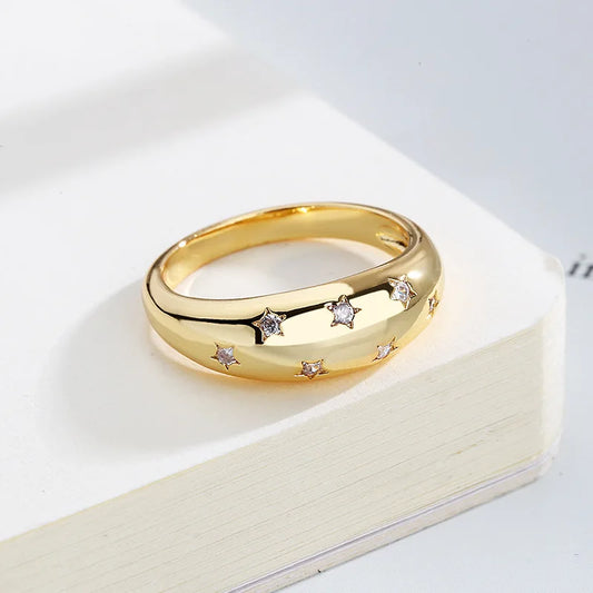 GOLDEN STAR RING