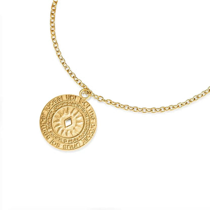 GOLDEN COMPASS NECKLACE