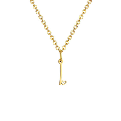 HEART INITIAL A-Z NECKLACE