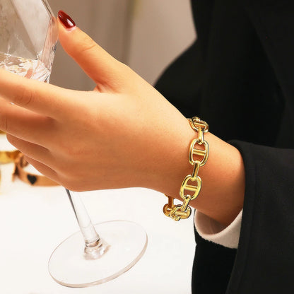 LUNA LINK CUFF BANGLE