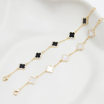 TRINITY - DIAMOND MOTHER OF PEARL BRACELET
