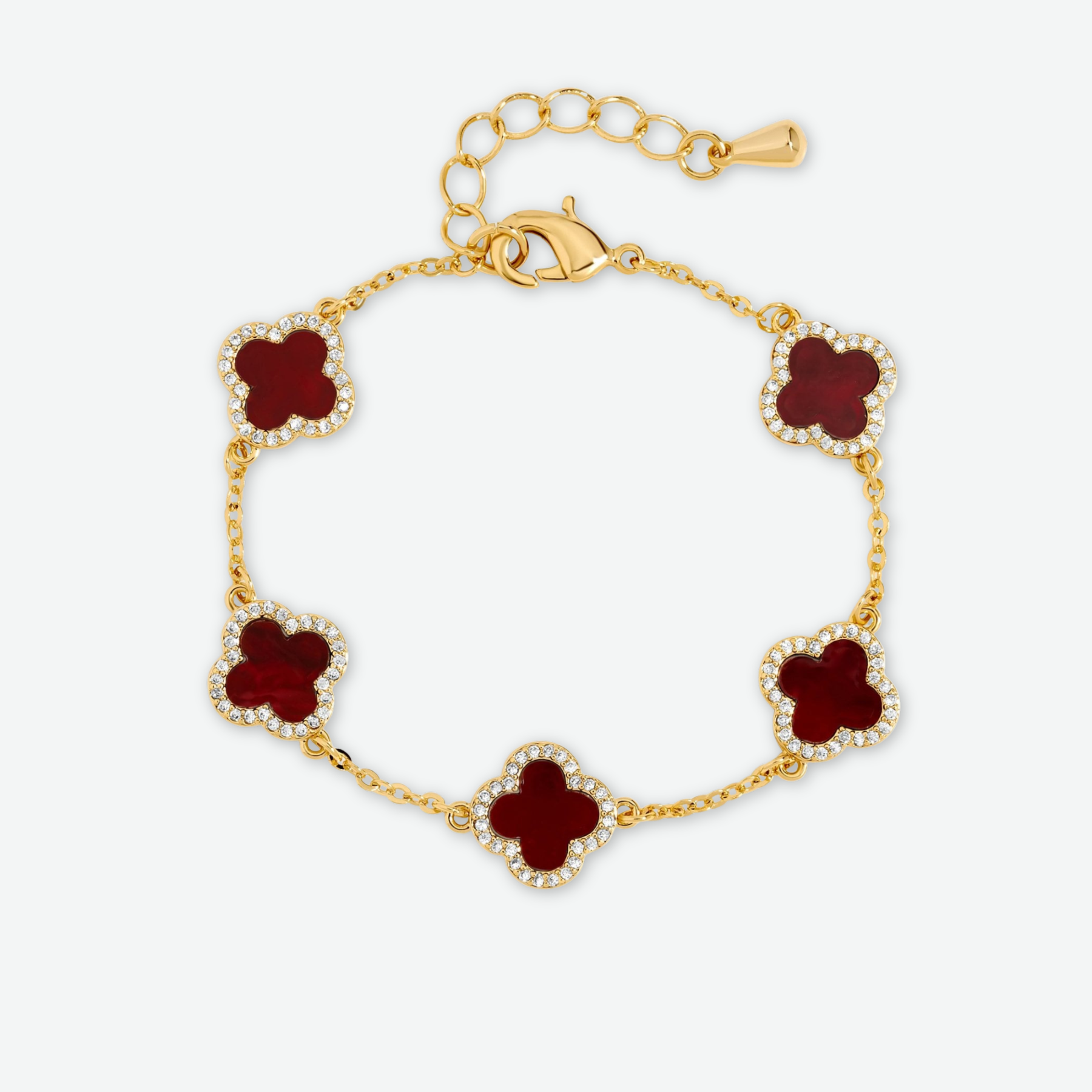 TRINITY - DIAMOND RED BRACELET