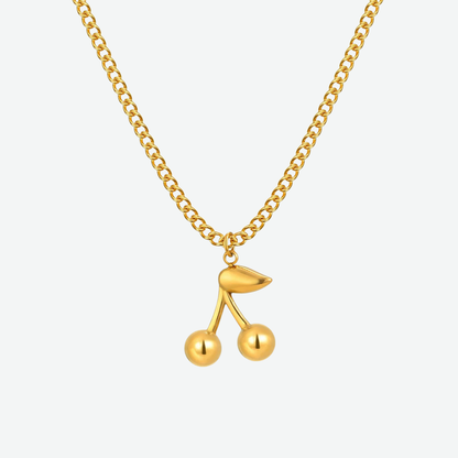 GOLDEN CHERRY NECKLACE