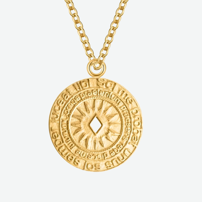 GOLDEN COMPASS NECKLACE