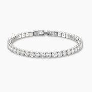 HALO 5mm - TENNIS BRACELET / SILVER