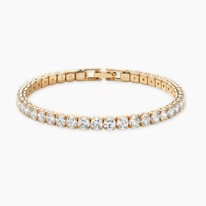 HALO 5mm - TENNIS BRACELET / GOLD