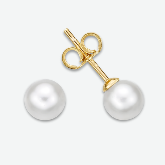PEARL STUD EARRINGS