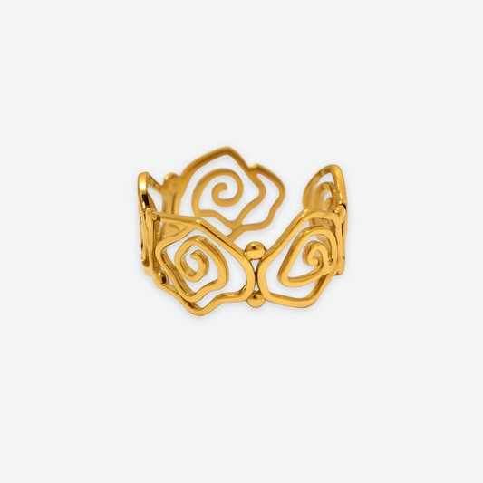 AURORA SPIRAL RING
