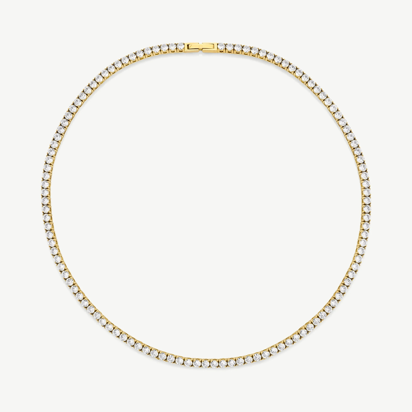 HALO 3mm - TENNIS CHAIN / GOLD