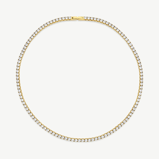 HALO 3mm - TENNIS CHAIN / GOLD
