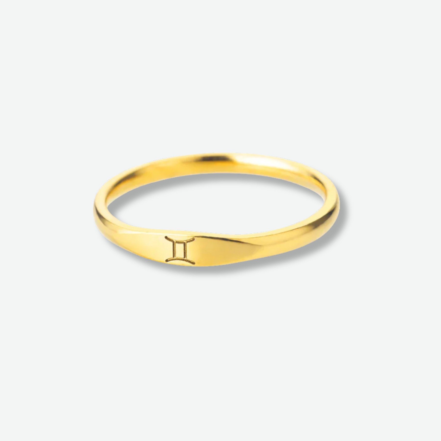 GEMINI - ZODIAC GOLD RING