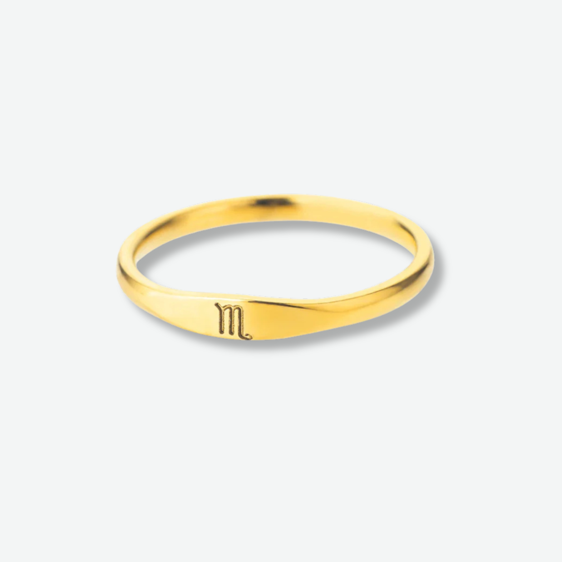 SCORPIO - ZODIAC GOLD RING