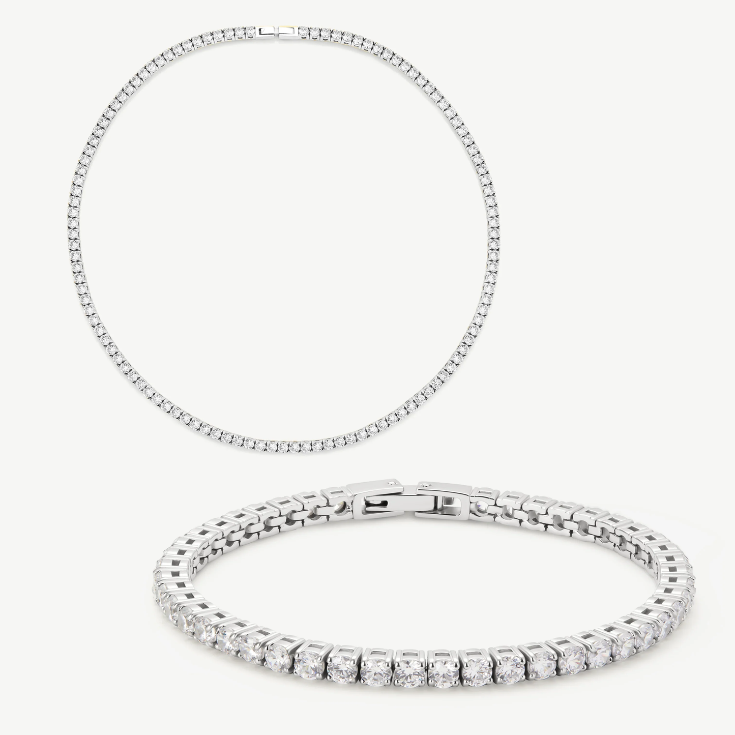 HALO MENS - TENNIS CHAIN & BRACELET BUNDLE