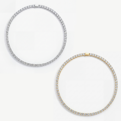 HALO XL MENS - TENNIS GOLD & SILVER CHAINS BUNDLE