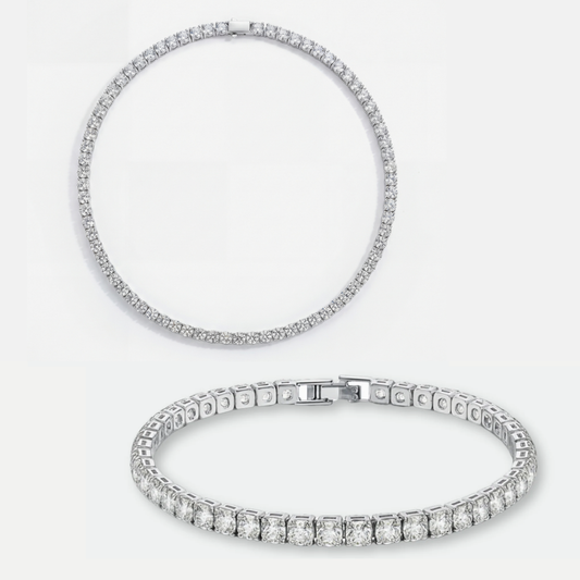HALO XL MENS - TENNIS CHAIN & BRACELET BUNDLE