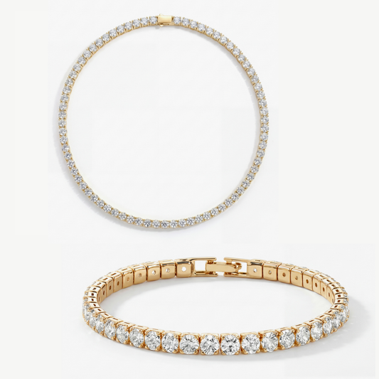 HALO XL MENS - TENNIS CHAIN & BRACELET BUNDLE