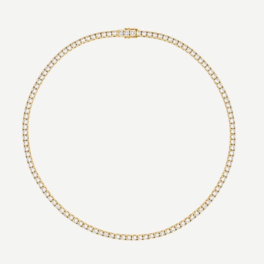 HALO - COLLIER TENNIS / OR